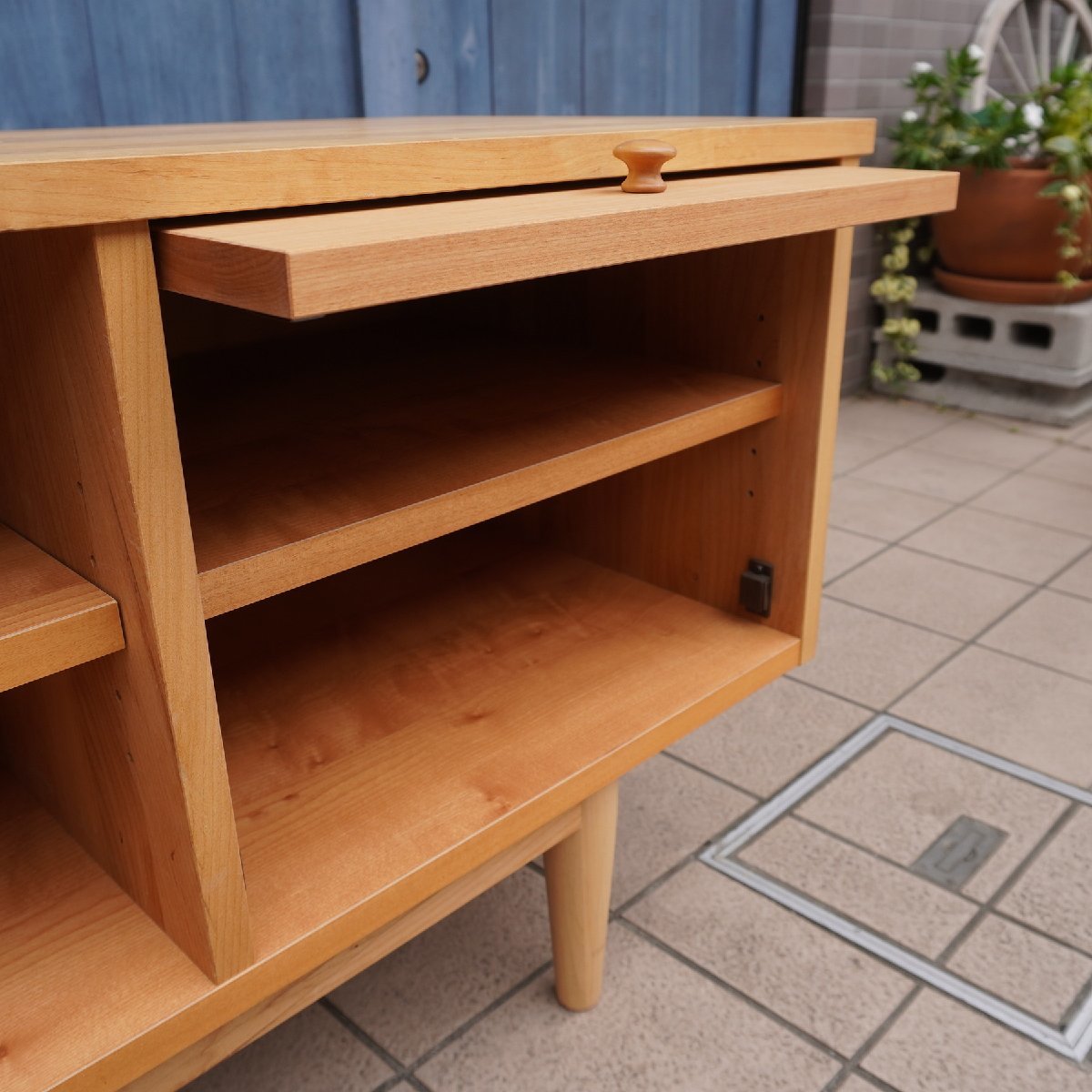 モモナチュラル テレビボード 150cm MOMO NATURAL | モモ ナチュラル - オフィシャルサイト VENT | SIDE