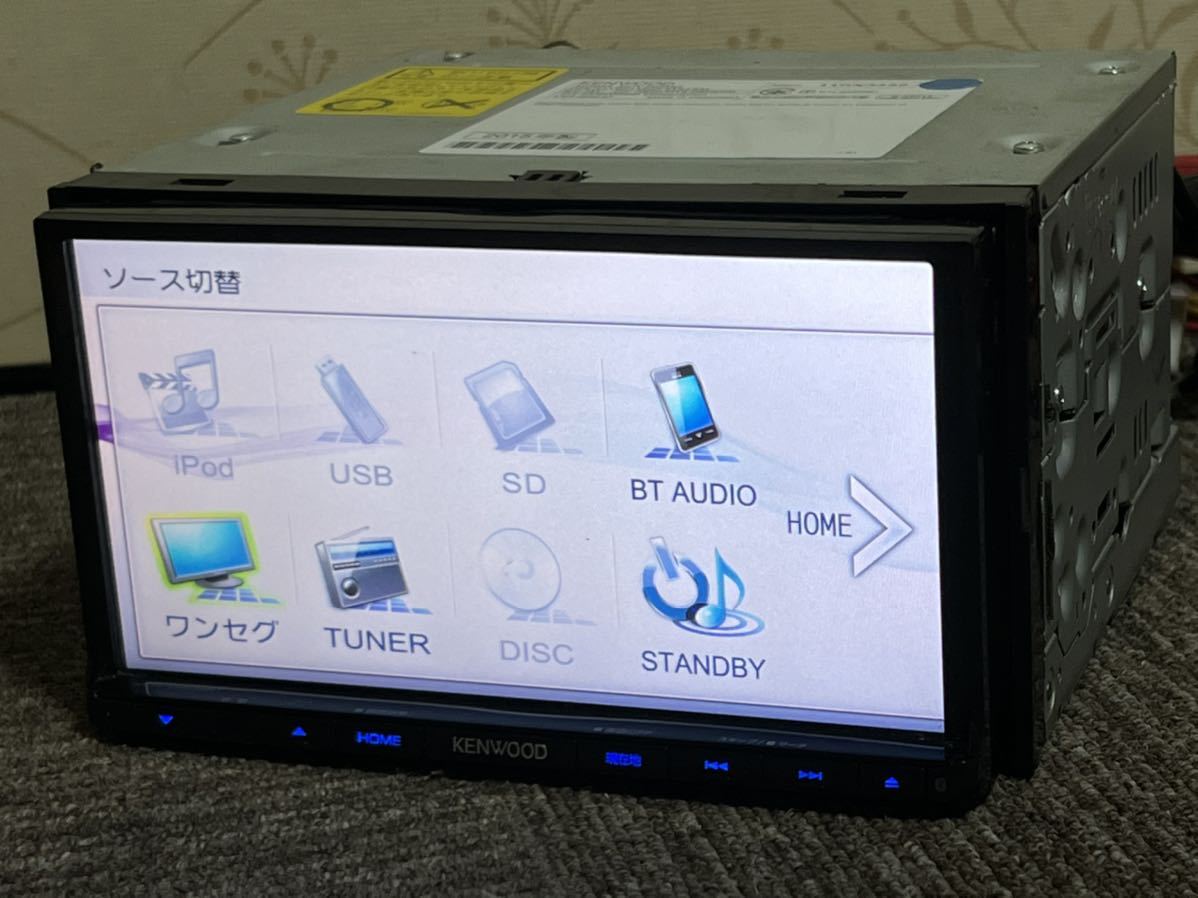 ケンウッド KENWOOD ( MDV-D402BT ) メモリーナビ S.No ( 110X3359 ) Fm / Am / Tv / Bluetooth/ USB 地図データ2015 MDV-D402BT KENWOOD ケンウッド CDSD 99DVD 地図2022年春