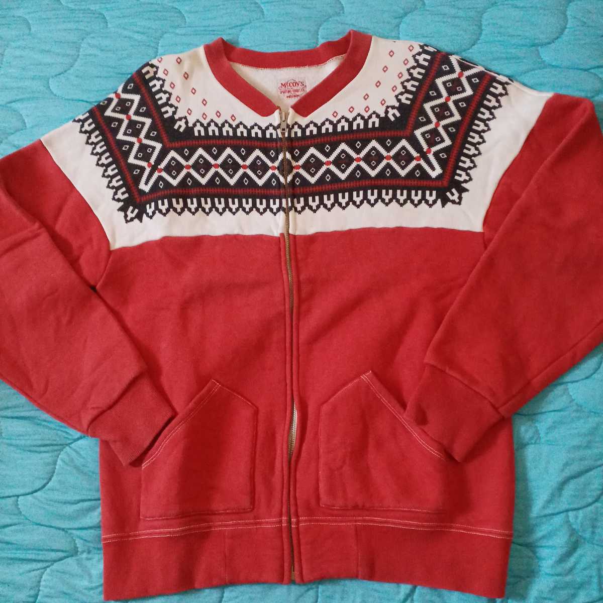 リアルマッコイズ スウェット 雪柄 | SWEATSHIRT F⁄Z PATTERN SNOW 