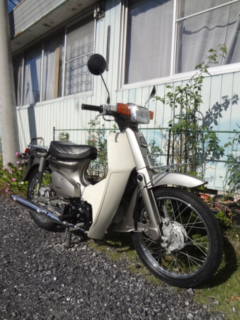 ベース車　スーパーカブ50カスタム　FI　AA01型　2008年モデル　低走行　実働　書付き　現状販売　静岡市清水区から スーパーカブ50 AA01 ホンダ 販売車両紹介ホンダ 2005年式 美車！エンジン好調、セル付き！スーパーカブ50カスタム