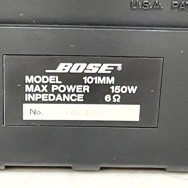人気SALE，本物保証 BOSE ボーズ 101MM スピーカー ペア オーディオ