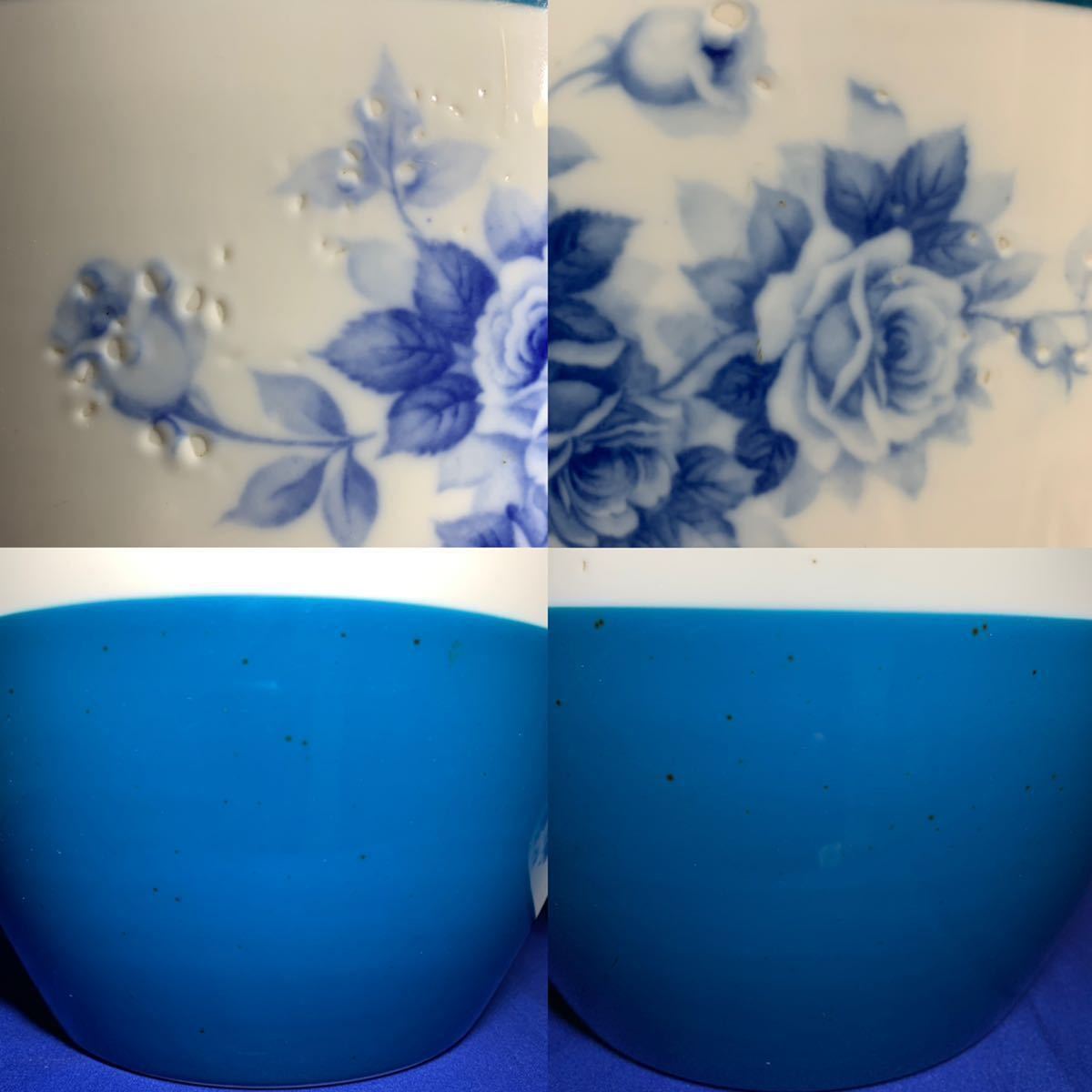 ノリタケ オールドノリタケ ブルーローズ カップ&ソーサー 日陶 6客