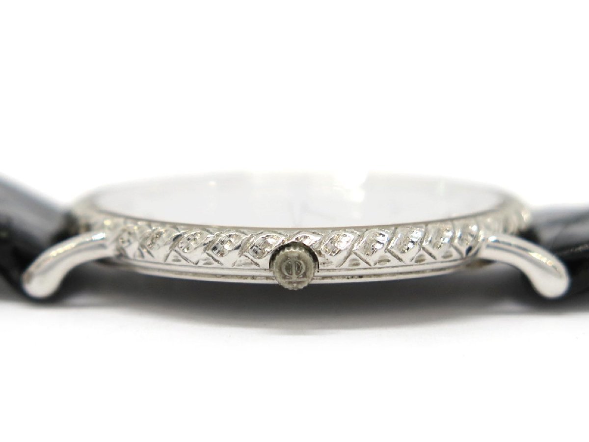 1円〓03楽市〓 BAUME＆MERCIER ボーム＆メルシエ K18WG 12Pダイヤ 