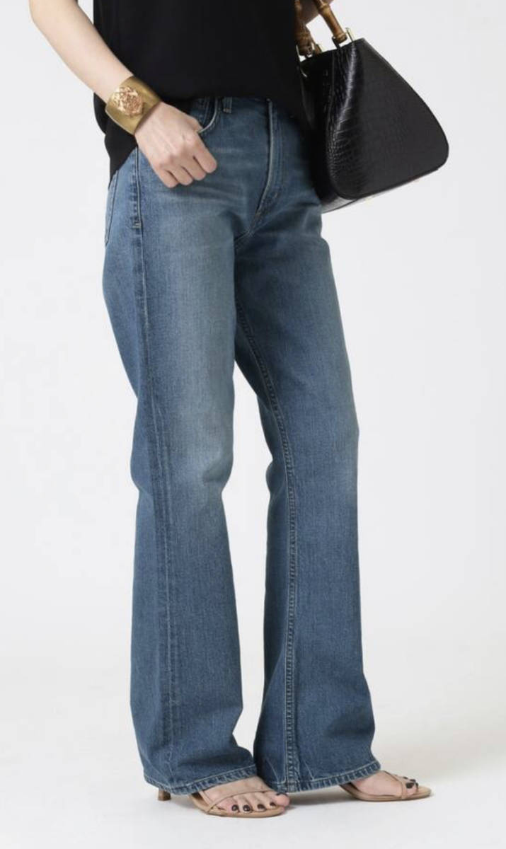 新品　未使用　CITIZENS OF HUMANITY/シチズンズ オブ ヒューマニティー　RELAXED ブーツカット　ブルー of CITIZENS HUMANITY citizens HUMANITY&frasl;シチズンズ・オブ・ヒューマニティ 美品