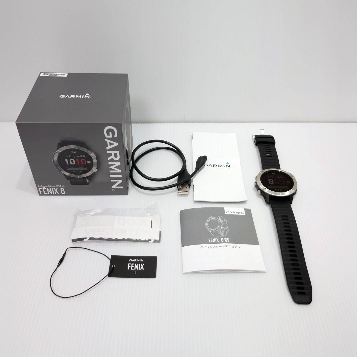 美品 GARMIN ガーミン The Premium Multi Sport GPS Watch FENIX 6 