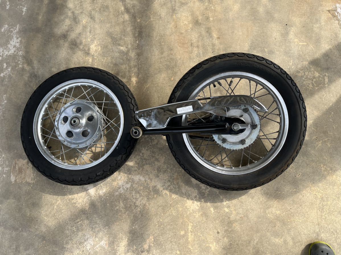SR400 純正ホイール前後セット SR400 前後セット ヤマハ 前後ホイール