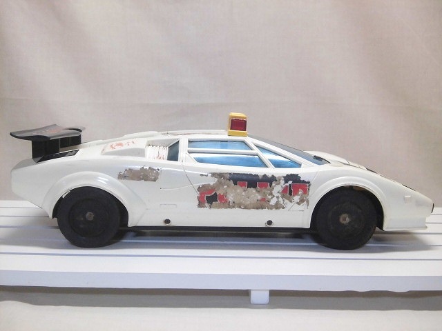 ☆昭和レトロ 米澤玩具 ランボルギーニ カウンタック ポリスカー 当時 