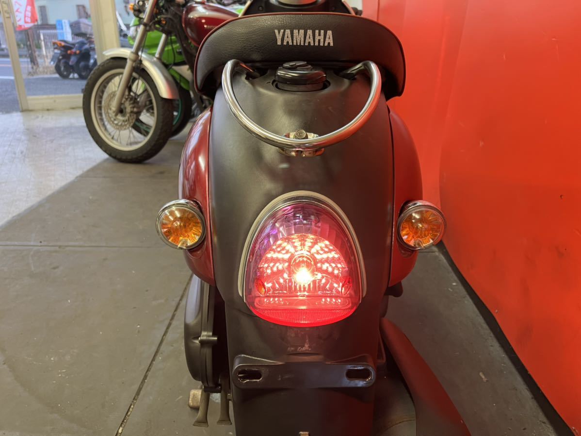 人気セール，限定SALE YAMAHA VINO SA37J 2009年式 16497㎞ 中古車 実働車 4サイクル FI バッテリー新品 検索→ヤマハ ビーノ 可愛い 人気車両 全国配送可