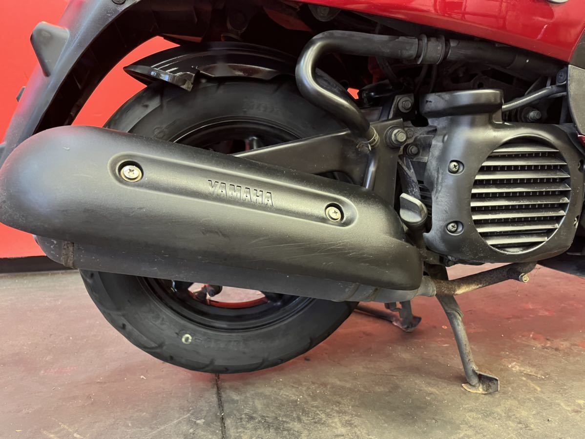 人気セール，限定SALE YAMAHA VINO SA37J 2009年式 16497㎞ 中古車 実働車 4サイクル FI バッテリー新品 検索→ヤマハ ビーノ 可愛い 人気車両 全国配送可