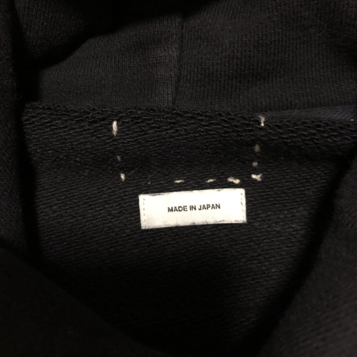 VISVIM 16AW APPLIQUE VINTAGE HOODIE P.O. NAVY / SIZE 1(トップス 