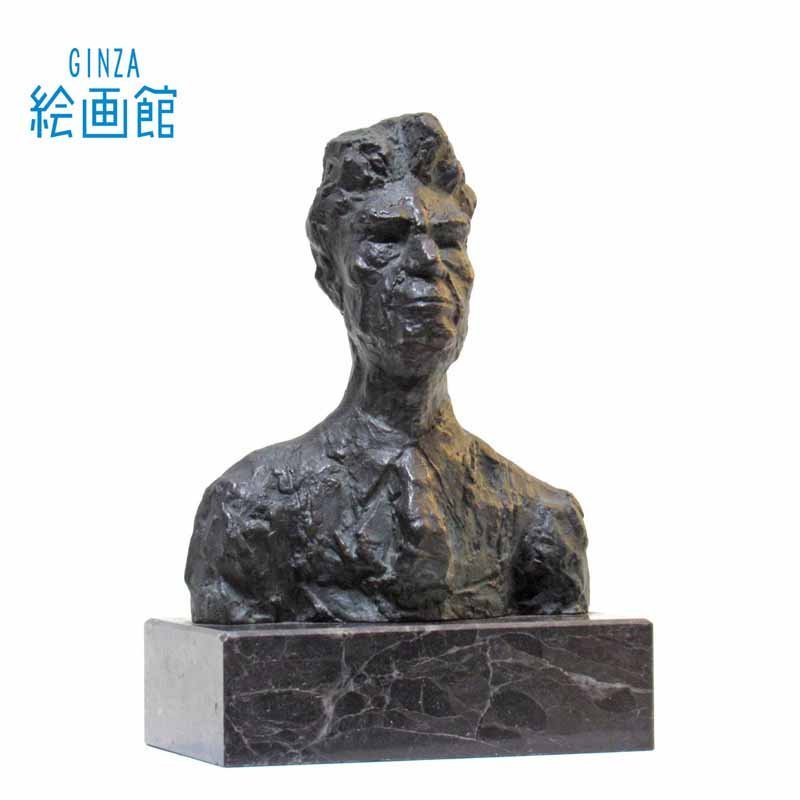 ジャコメッティ　ブロンズ像 GINZA絵画館】ジャコメッティ ブロンズ彫刻像・男の像・20世紀彫刻の