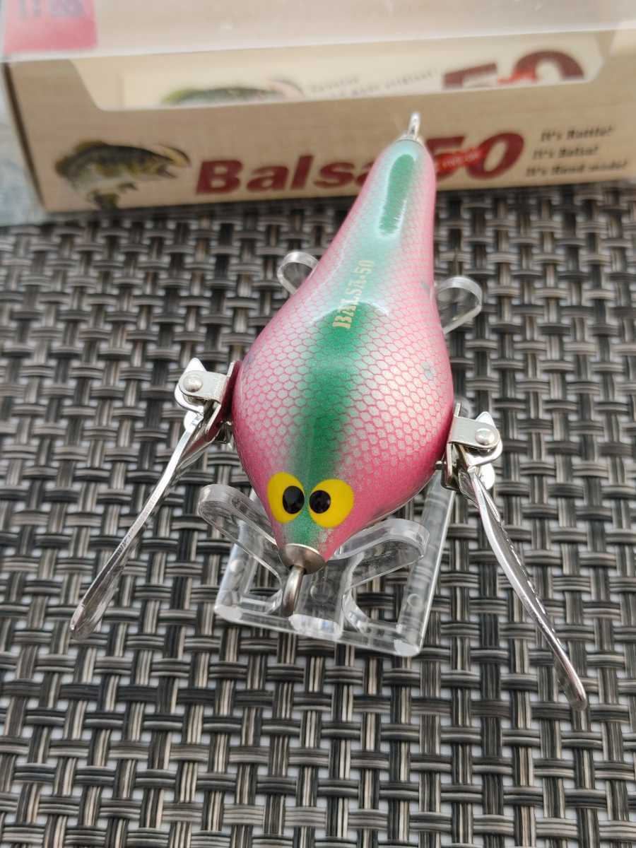 バルサ 50 ワンダーバード (ニジマスカラー)【未使用品】レア・箱付き