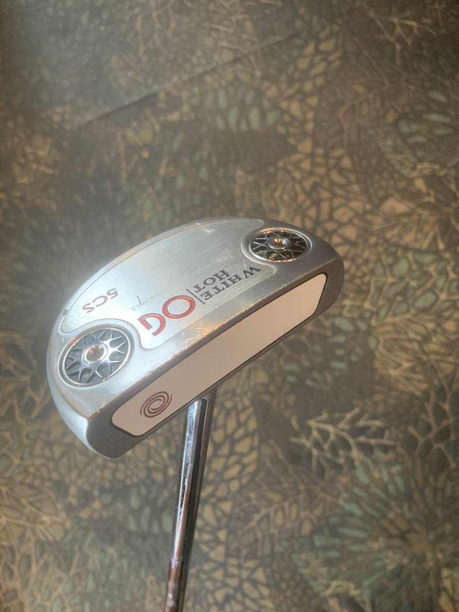 セール，正規品 オデッセイ ODYSSEY 右用 パター WHITE HOT OG #5CS センターシャフト(オデッセイ)｜売買されたオークション情報、yahooの商品情報をアーカイブ公開 - オークファン 男性右きき用