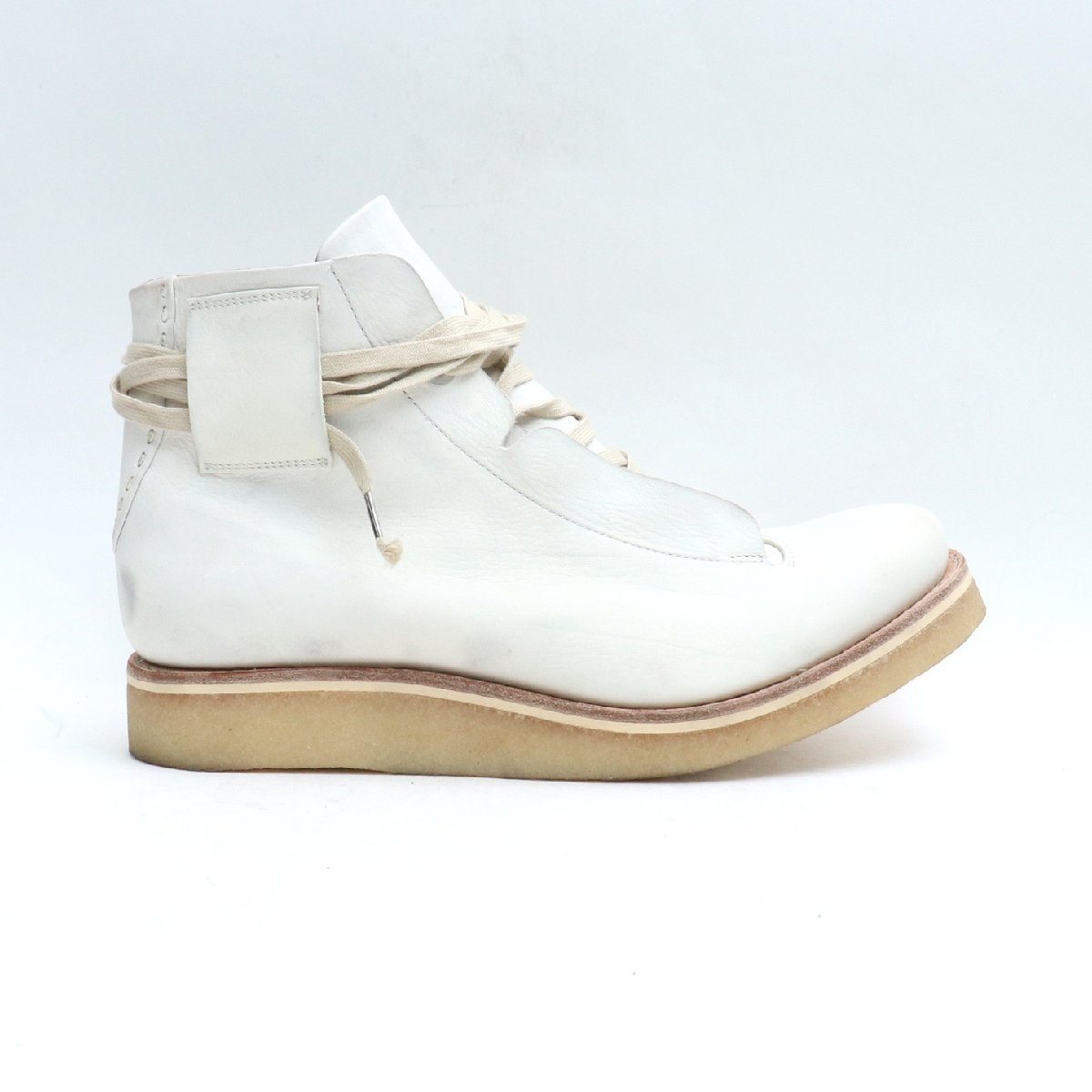DEVOA Ankle boots GUIDIcalf Leather DIRTY WHITE サイズ41 デヴォア 