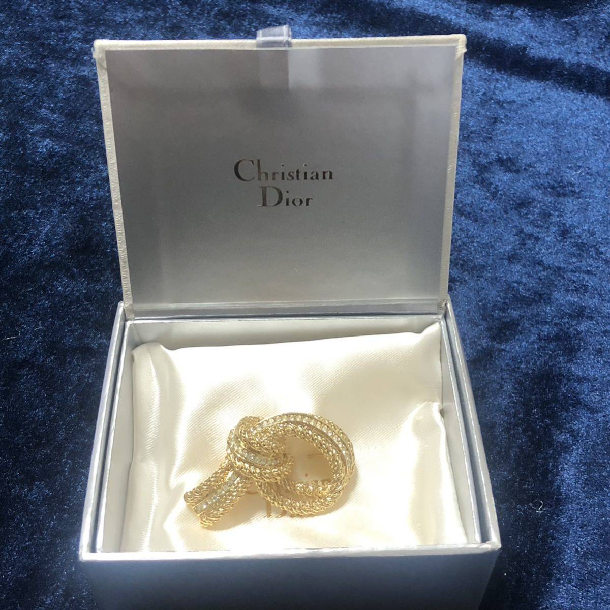 Christian Dior クリスチャンディオール ブローチ ピンブローチ