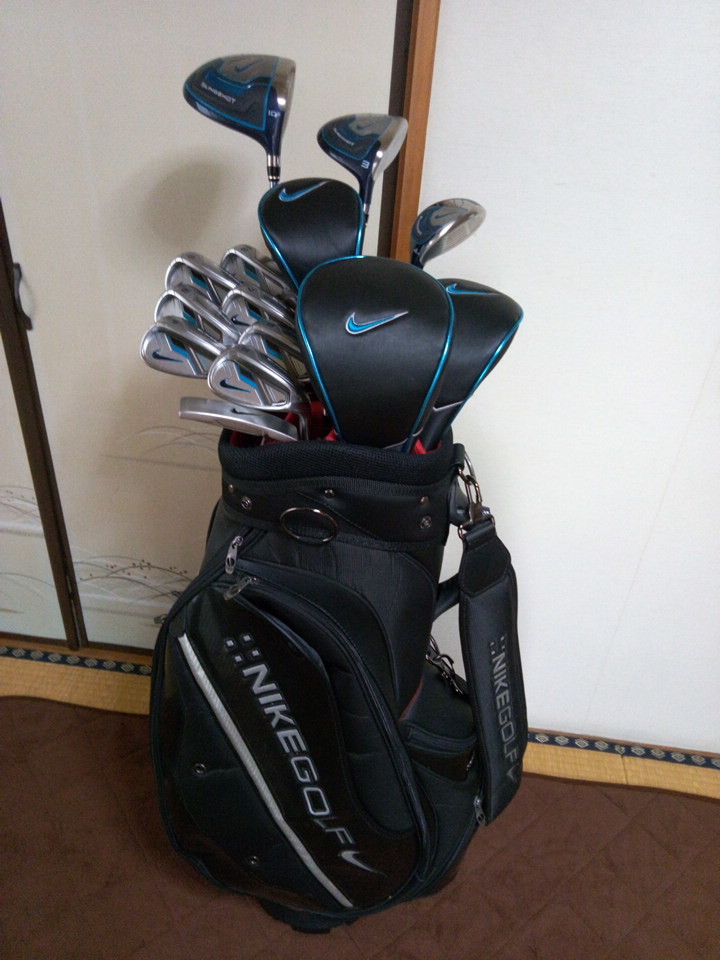 超美品 ナイキゴルフ NIKE GOLF スリングショット最終モデルブルー 