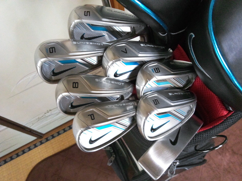 超美品 ナイキゴルフ NIKE GOLF スリングショット最終モデルブルー 