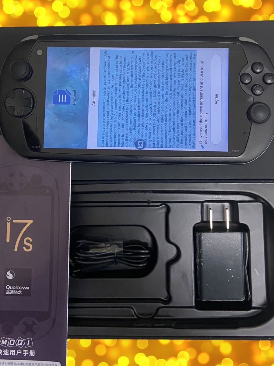 ゲーム機 ゲーミングスマホ Sinail MOQI i7s 日本語版 OS Android 8.0