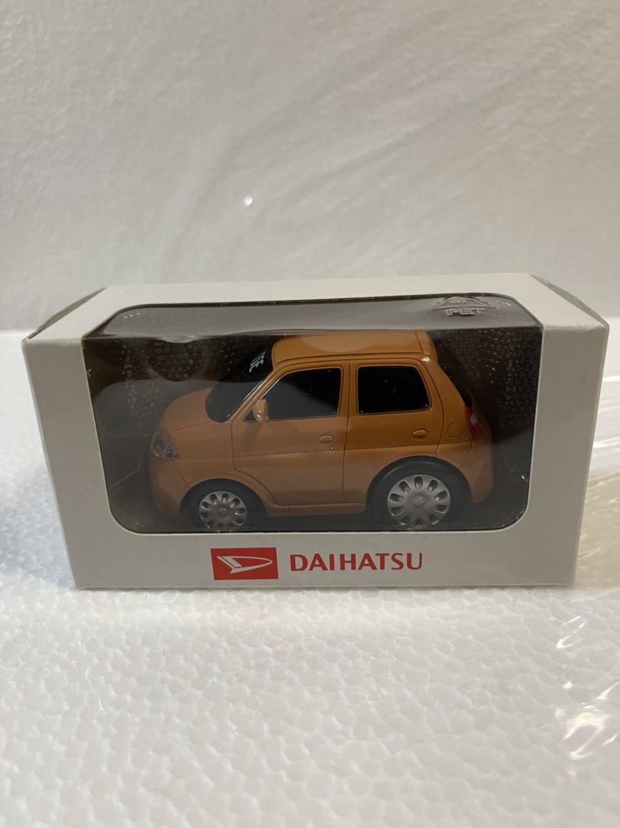 ダイハツ エッセ ESSE カラーサンプル プルバックカー ミニカー 非売品 ドライブタウン オレンジ