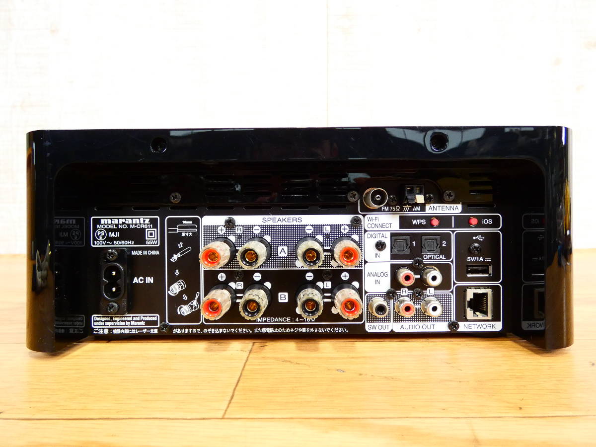 マランツ M-CR611 ネットワークCDレシーバー 2018年製 動作品 M-CR611 マランツ ネットワークCDレシーバー Marantz marantz