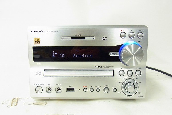 あ-1846）ONKYO FR-7GX オンキョー ミニコンポ スピーカーD-S7GX