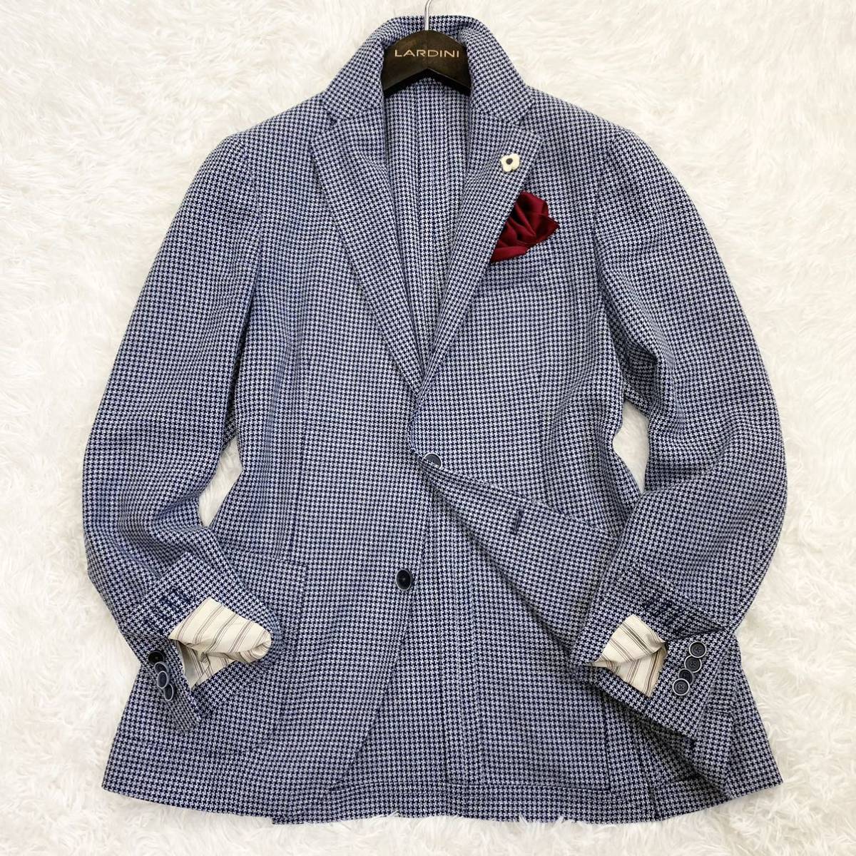 ☆超高級 シルク素材【超美品】ラルディーニ LARDINI ☆ブートニエール