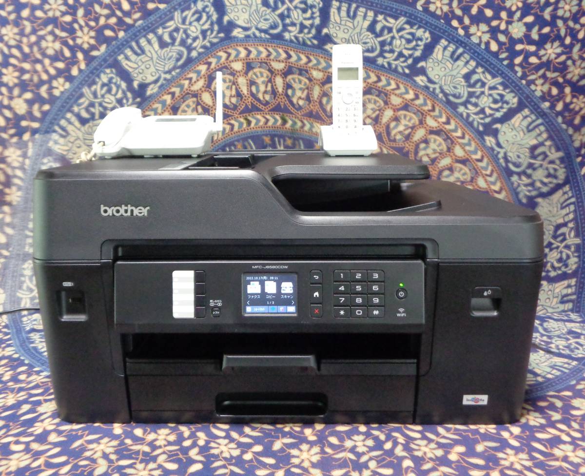 ☆ Fax ; 外付け電話機能有り ☆ MFC-J6580CDW ☆.446 ☆ トータル印字