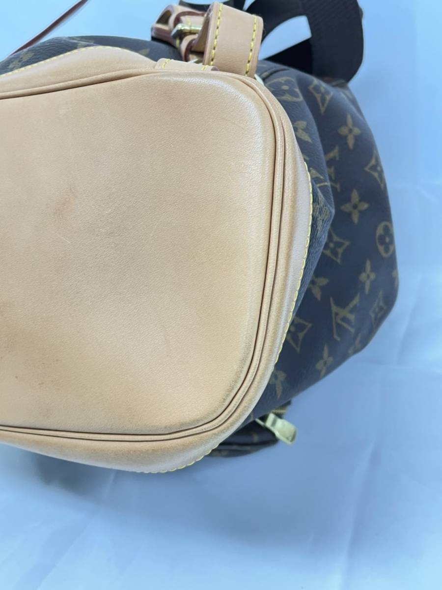 現状品 美品 LOUIS VUITTON ルイヴィトン モノグラム モンスリGM M51135 リュックサック バックパック ルイヴィトン VUITTON モノグラム 中古品 LV 中古