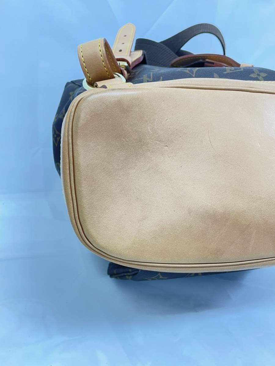 現状品 美品 LOUIS VUITTON ルイヴィトン モノグラム モンスリGM M51135 リュックサック バックパック ルイヴィトン VUITTON モノグラム 中古品 LV 中古