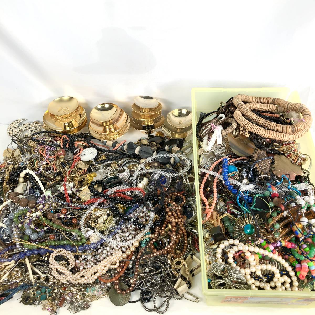 1026Q【中古/大量(約18kg)】イミテーション アクセサリー/ジュエリー 