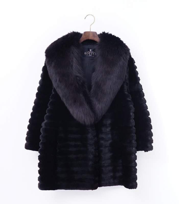 GL9526◇ロティニー/ROTINY FUR*シェアードミンク*MINK*フォックス 