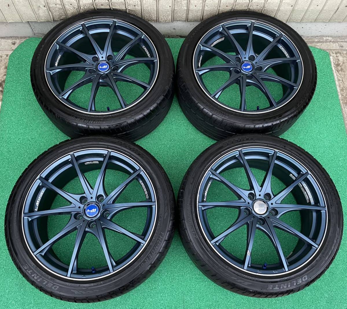 希少 LEHRMEISTER LM SPORT CROSS10 19インチタイヤ・ホイール4 希少 LEHRMEISTER LM SPORT CROSS10 19インチタイヤ・ホイール4