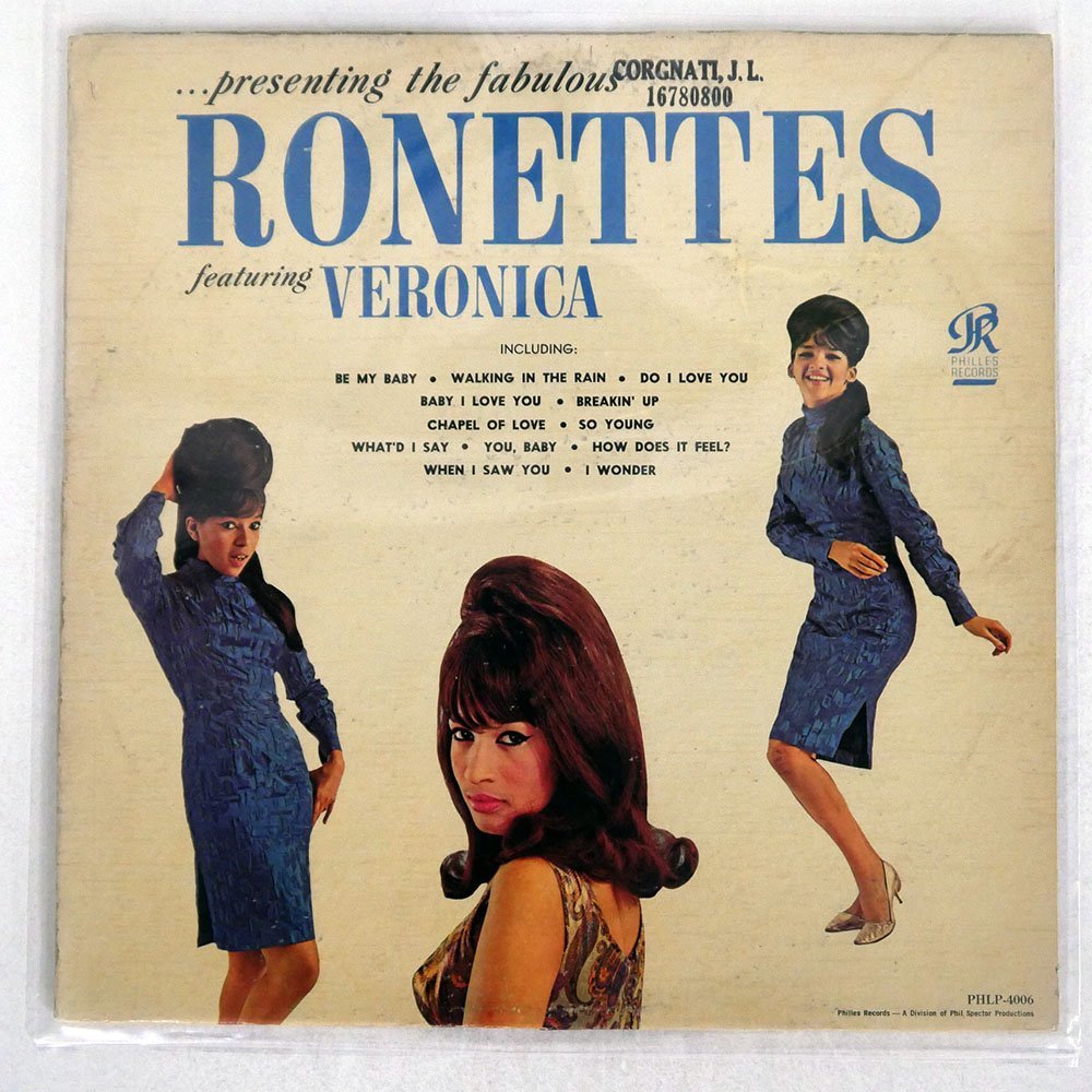 The Ronettes Fabulous the Presenting - 米Philles Featuring Records