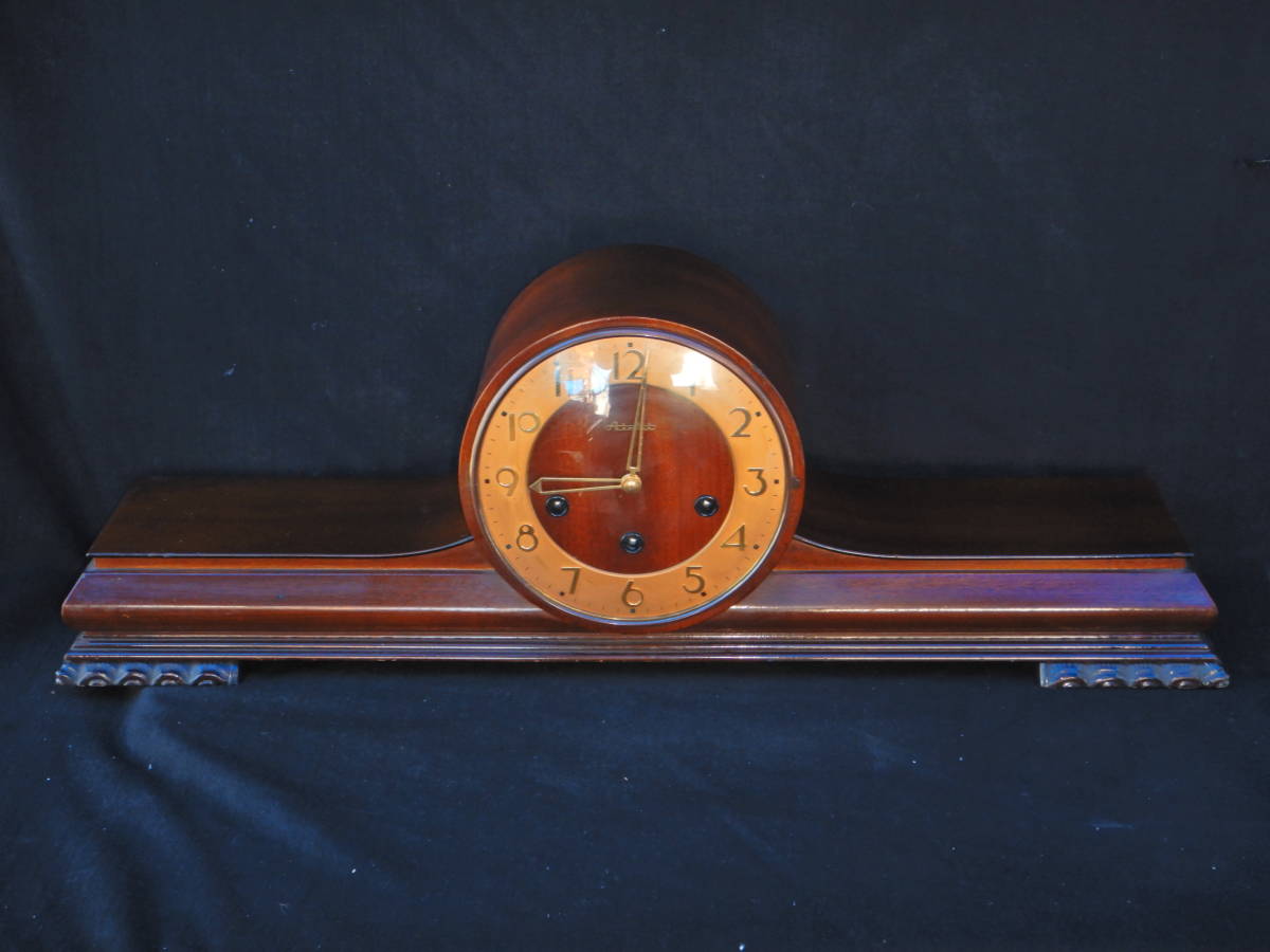 人気SALE，格安】 アンティーク 愛知時計 AICHI時計 置時計 チャイム