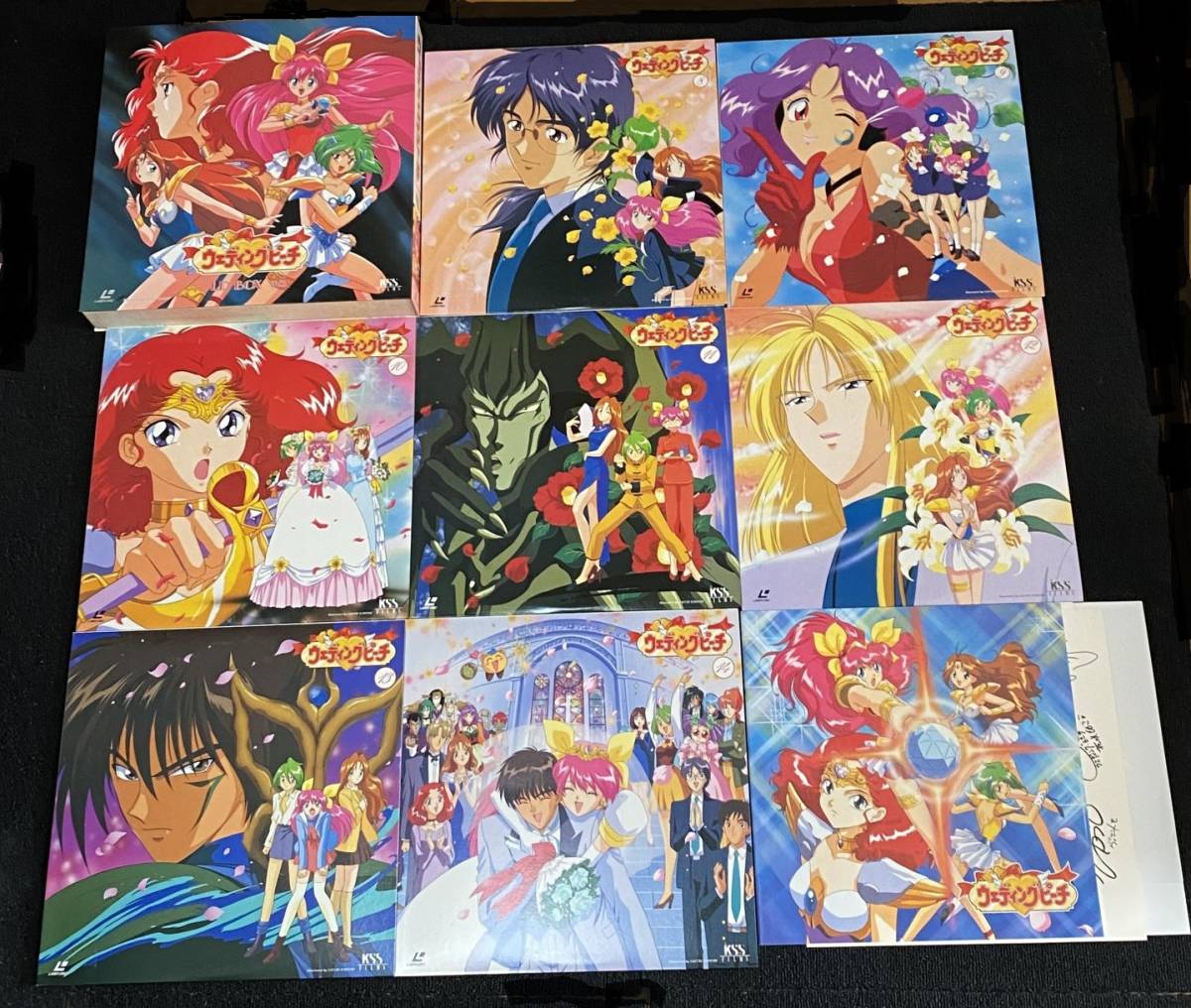 LD レーザーディスク 愛天使伝説 ウェディングピーチ LD-BOX 前編