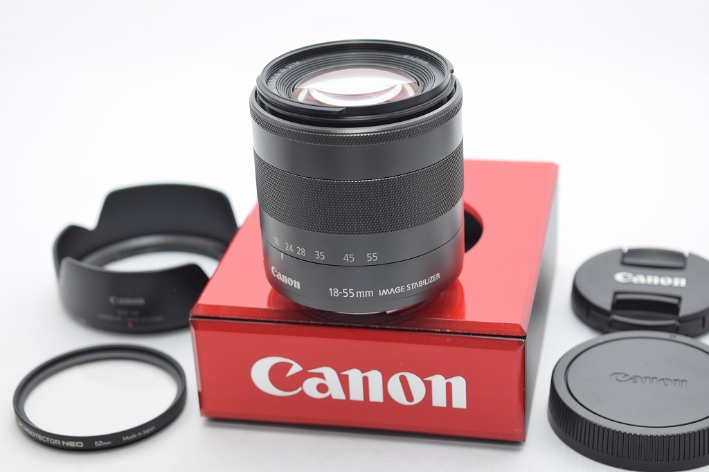 Canon IS F3.5-5.6 18–55mm U.S.A f⁄ 良品☆Canon キヤノン EF-M