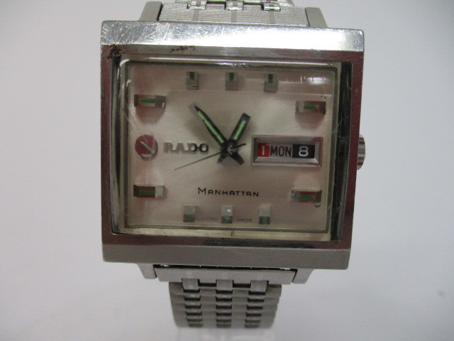10-174 RADO MANHATTAN ラドー マンハッタン 自動巻き メンズ 腕時計 