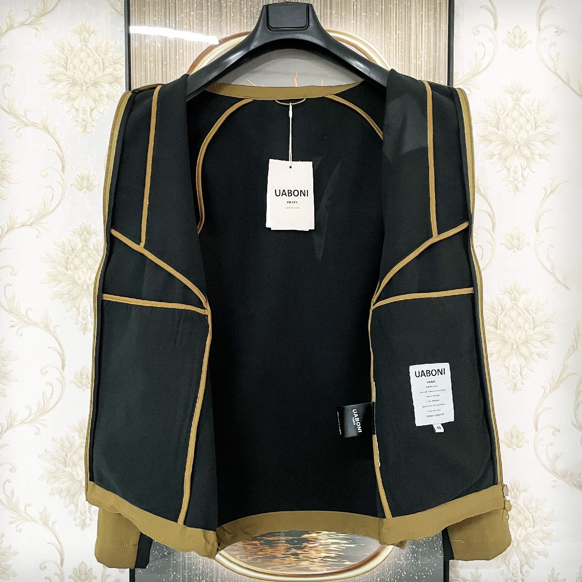 最上級EU製＆定価6万◇UABONI*Paris*ジャケット*ユアボニ*パリ発◇高 
