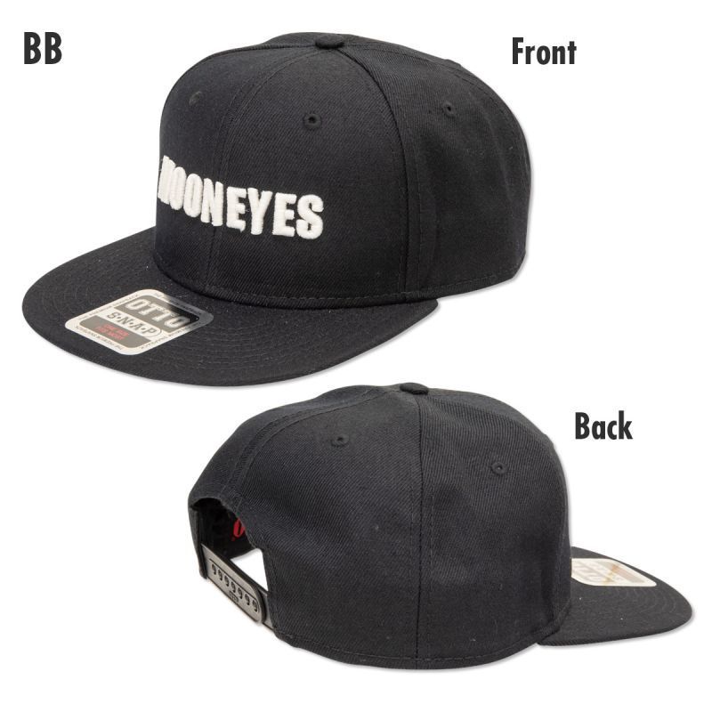 送料350円　MOON フラット バイザー キャップ [CM158]　MOONEYES　ムーンアイズ　帽子