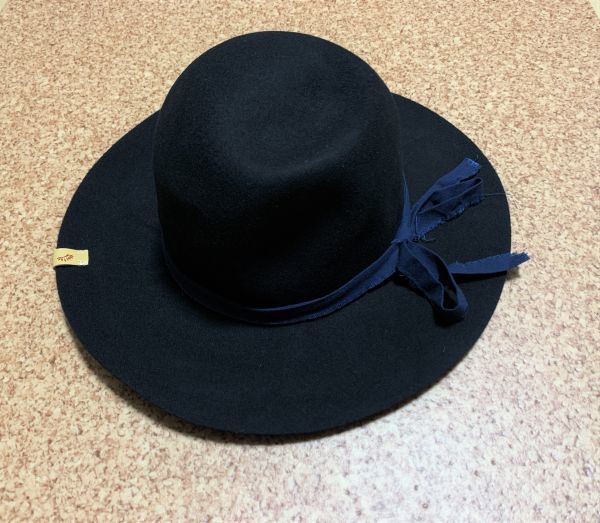 visvim ビズビム VISVIM LAUREATE HAT KOFU (RABBIT) BLACK M/L