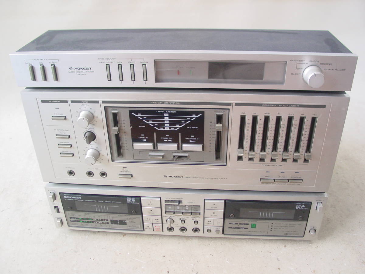 A-Y7 F-Y7 CT-Y8W CA-Y7 PL-Y7 S-Y7 Pioneer システムコンポ OT-