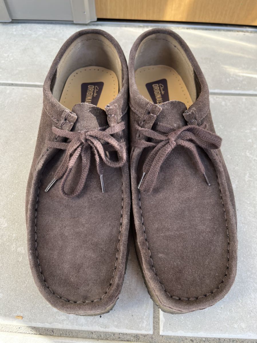 CLARKS ORIGINALS クラークス オリジナWALLABEE ワラビー brown 