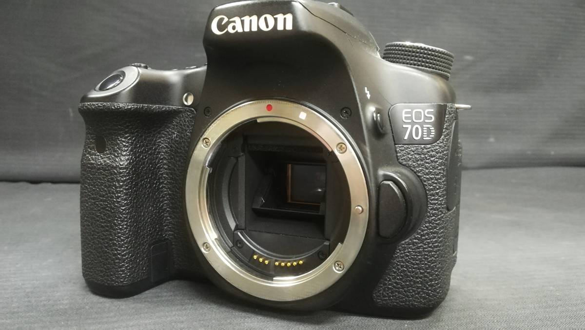 [動作品♪]CANON/キャノン EOS 70D ボディ 2020万画素 一眼レフカメラ