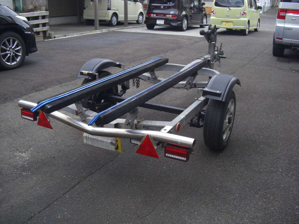 サントレックス 軽トレーラー 車検令和5年6月まで 積載量350kg 札幌市 