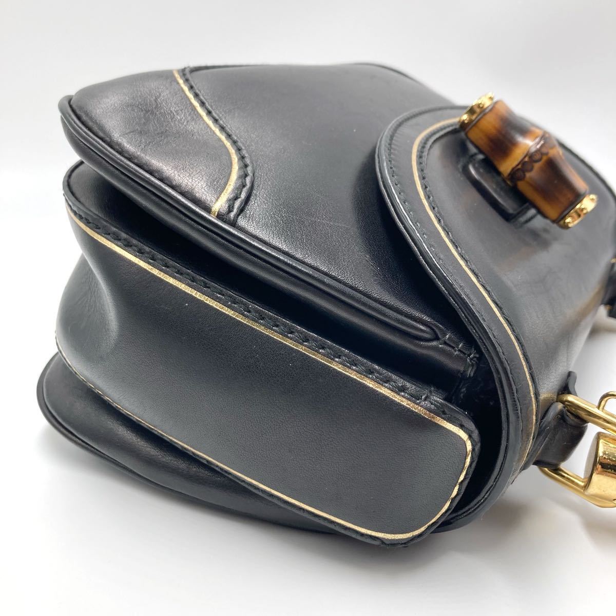 1円《極美品・超希少》 GUCCI ニューバンブー ハンドバッグ フローラ 