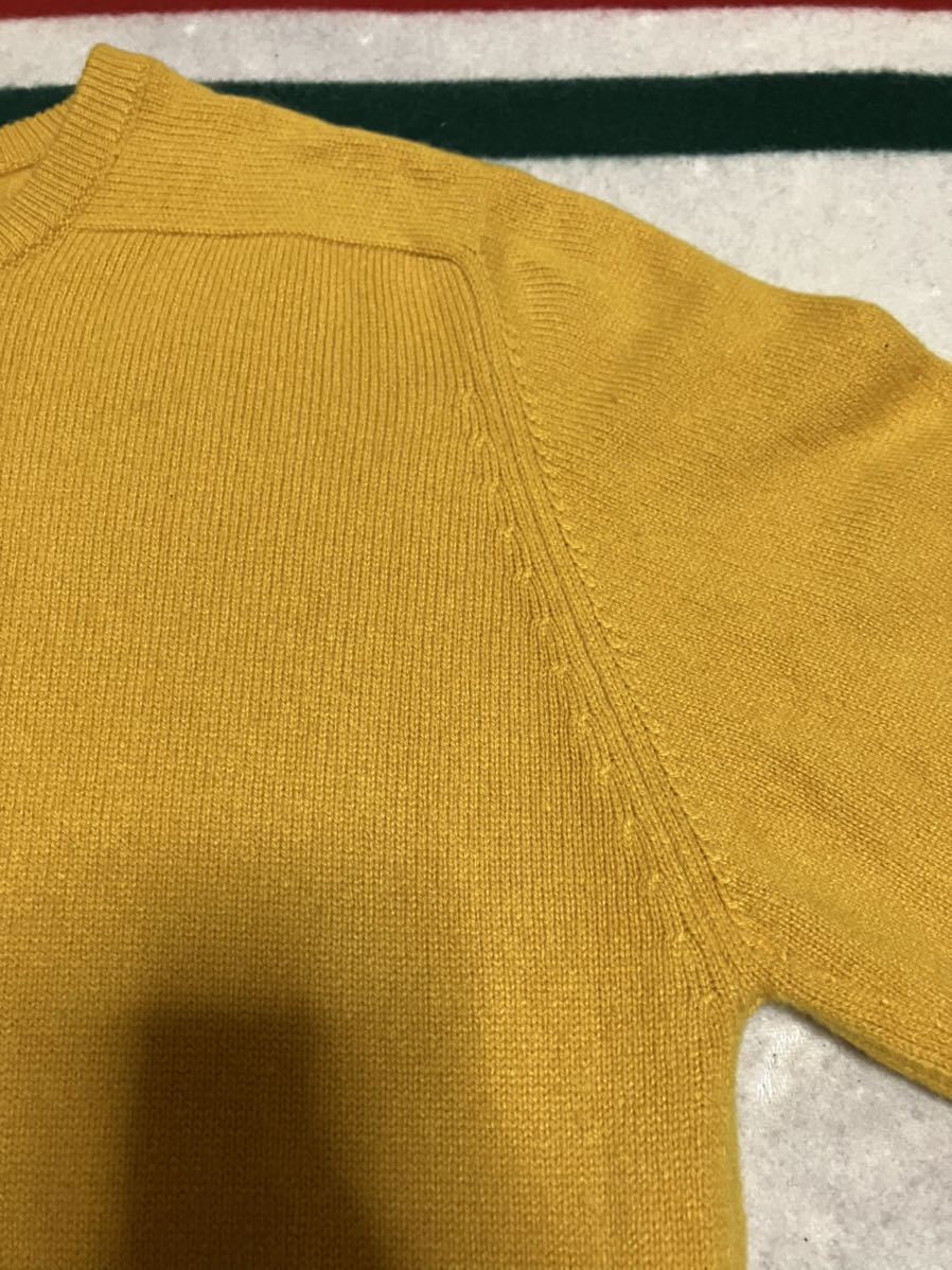 OLD Moorfield クルーネックニット カシミア 100% スコットランド製 