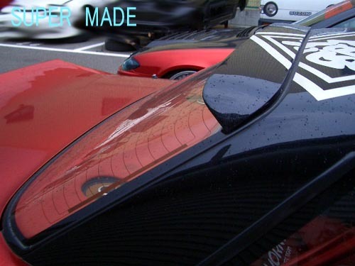 s13 シルビア ルーフスポイラー 新品‼️ スーパーメイド☆ルーフスポイラー S13シルビア用 FRP製