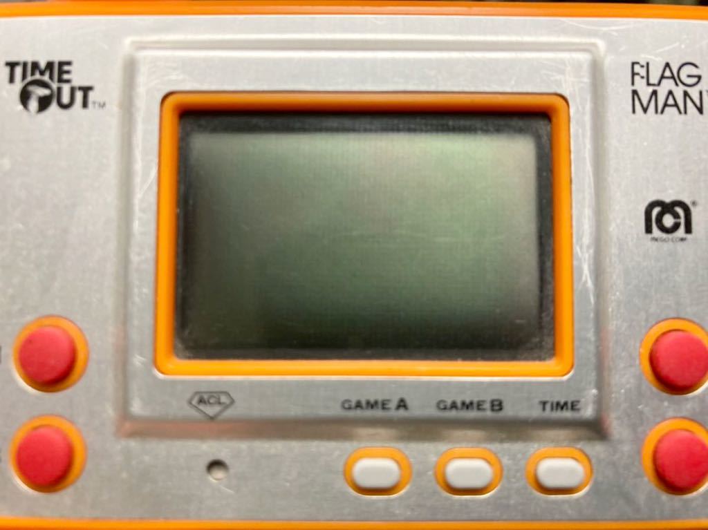 1円〜 液晶良好 MEGO TIMEOUT 海外版 ゲームウォッチ フラッグマン