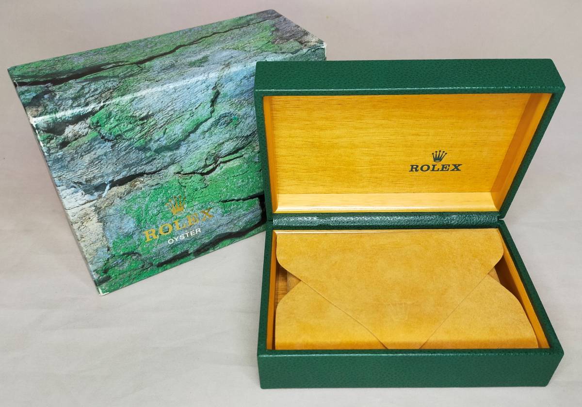 □ROLEX ロレックス 空き箱 空箱 純正BOX ボックス 時計ケース 中古品 3点