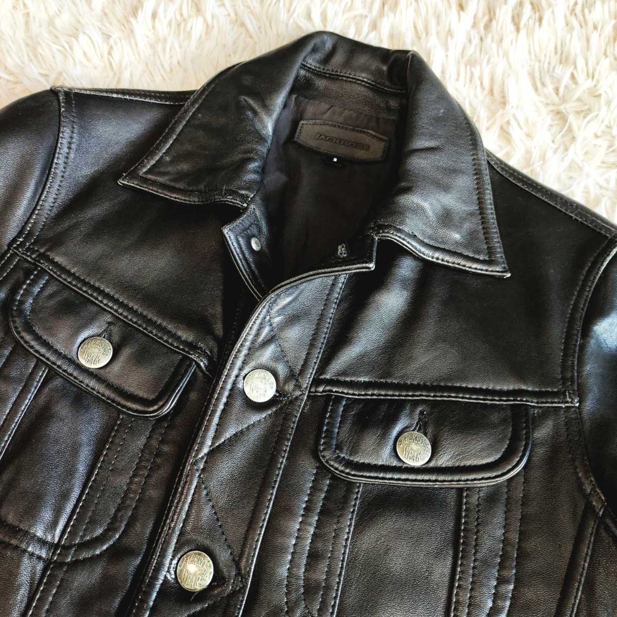 JACK ROSE【圧倒的存在感】ジャックローズ シングルライダース レザー 